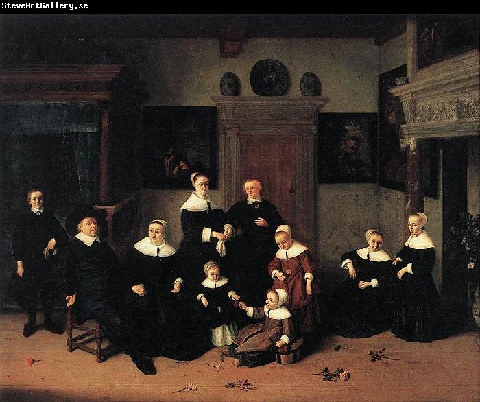 Adriaen van ostade Family portrait.